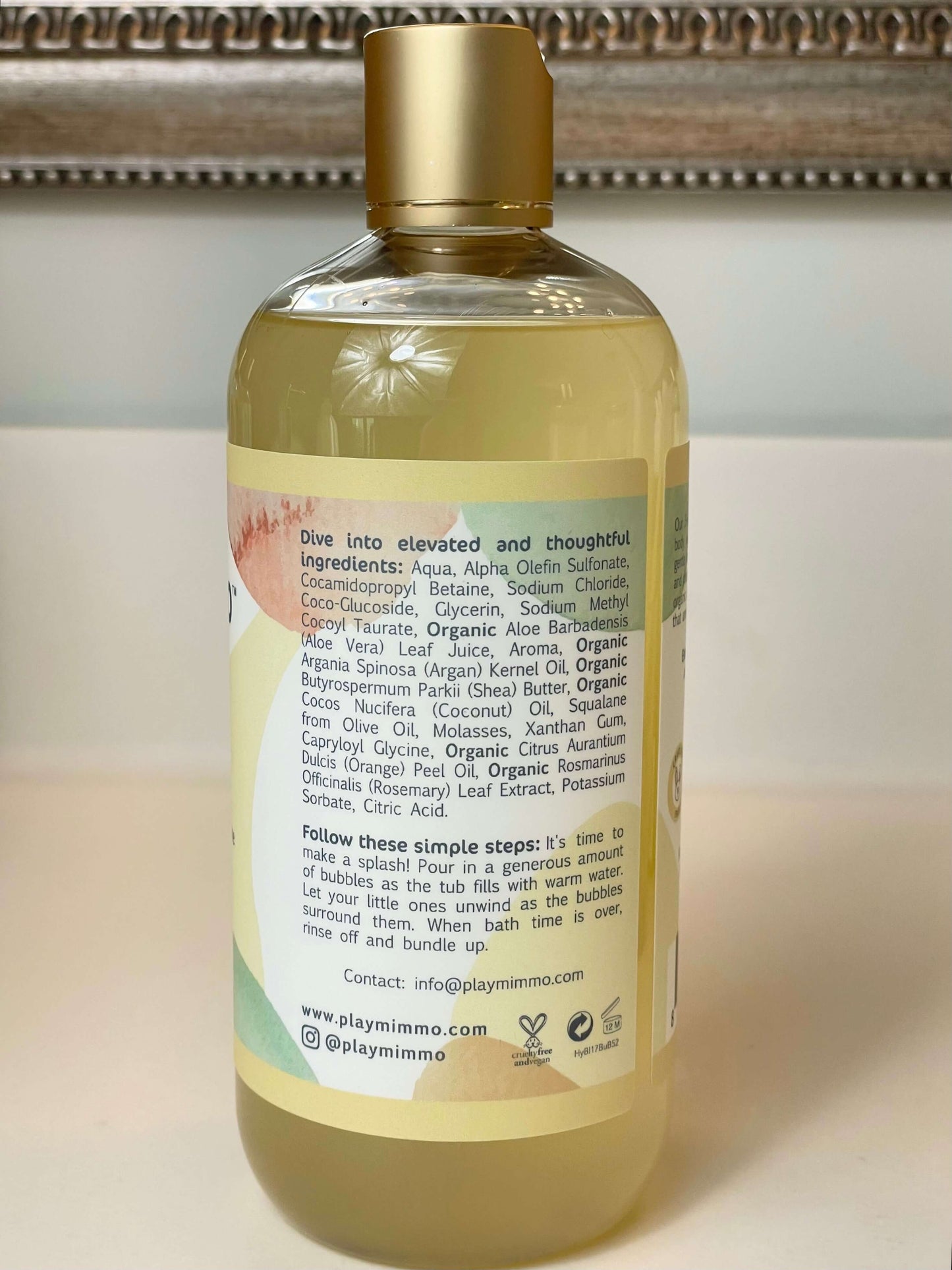 Honey Blossom 17oz 3-in-1 Bath (Organic Ingredients)