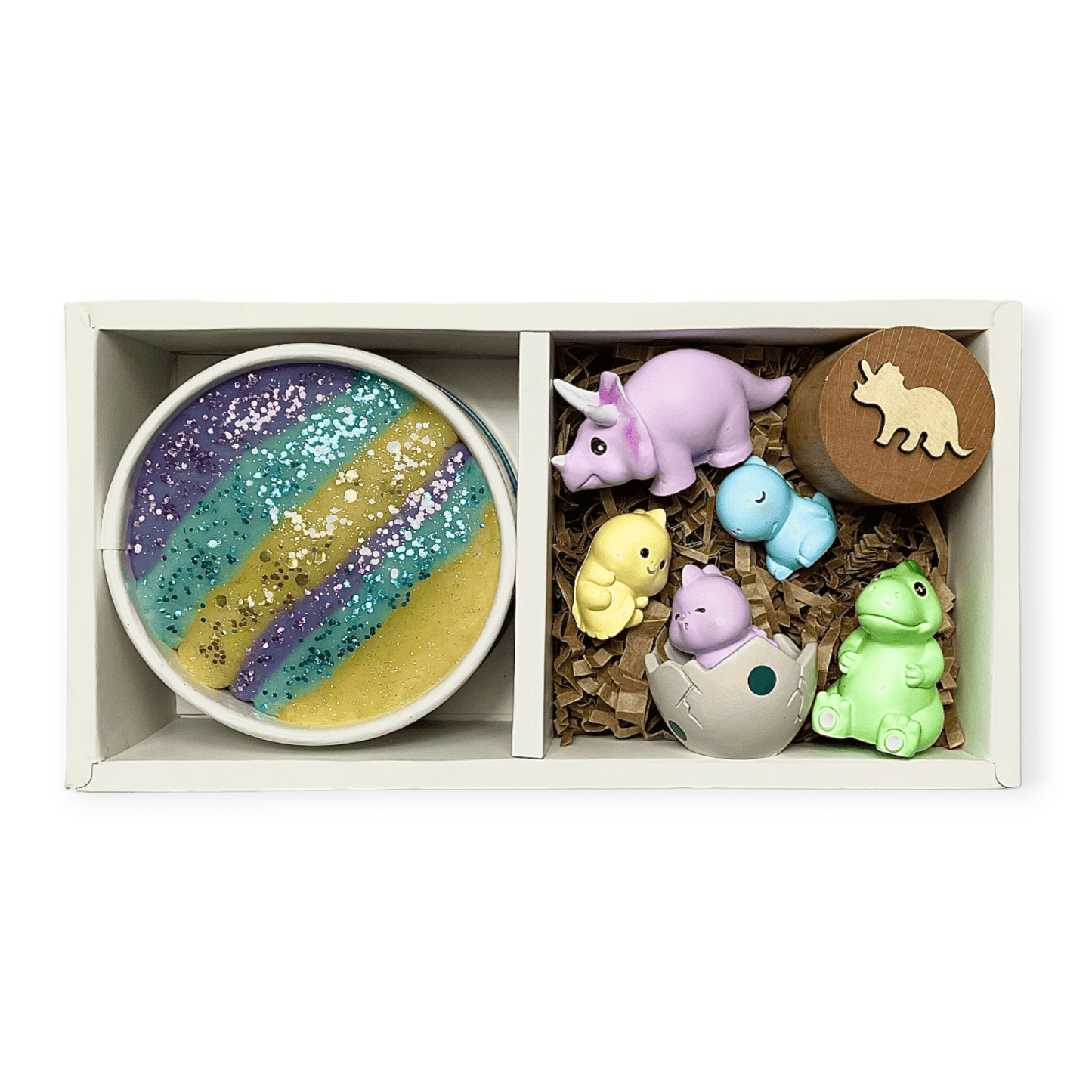 Mini Dinosaur Family Dough Kit - Organic & Imaginative